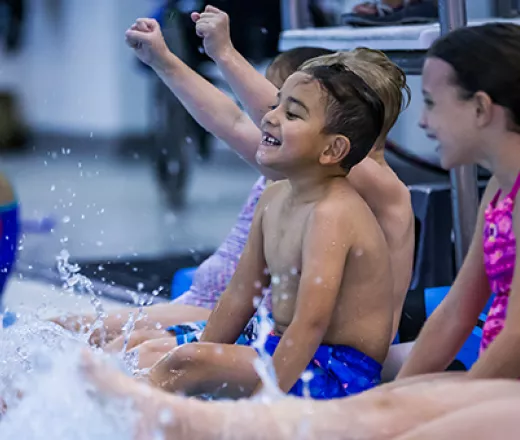 Swim Lessons Feature Card